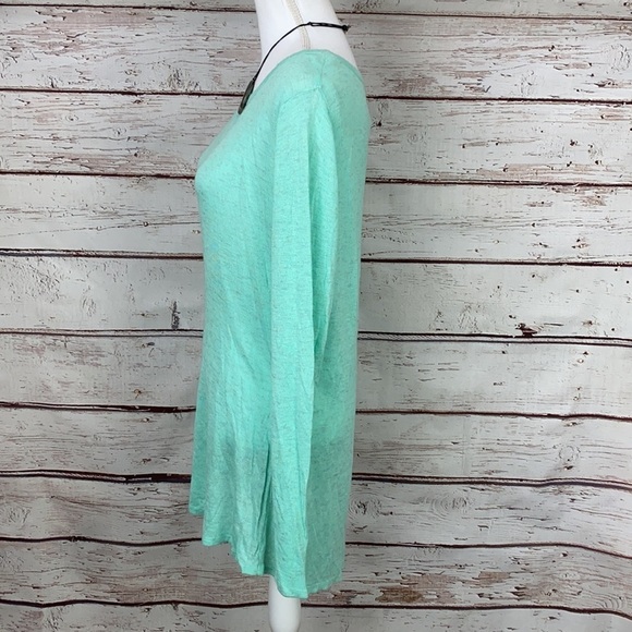 NWT  Jasmine and Ginger XL Mint Long Sleeve Top - Picture 3 of 11